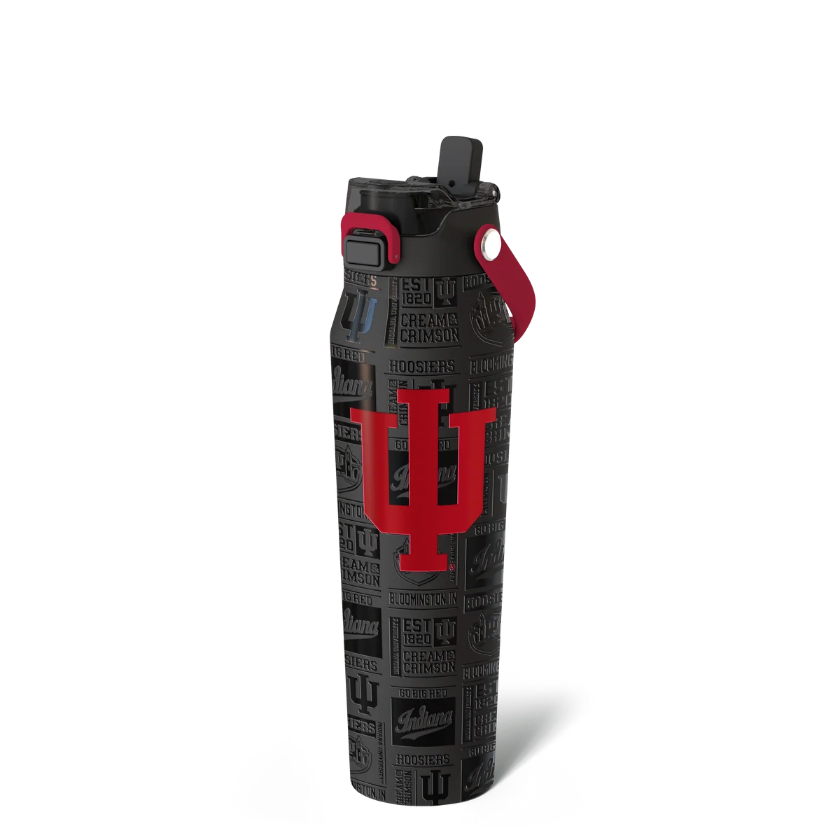 Bottle Buddy 32oz Indiana Hoosiers Legacy Black Out