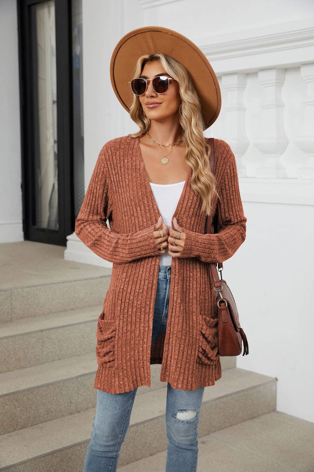 Cardigan Knitted Sweater
