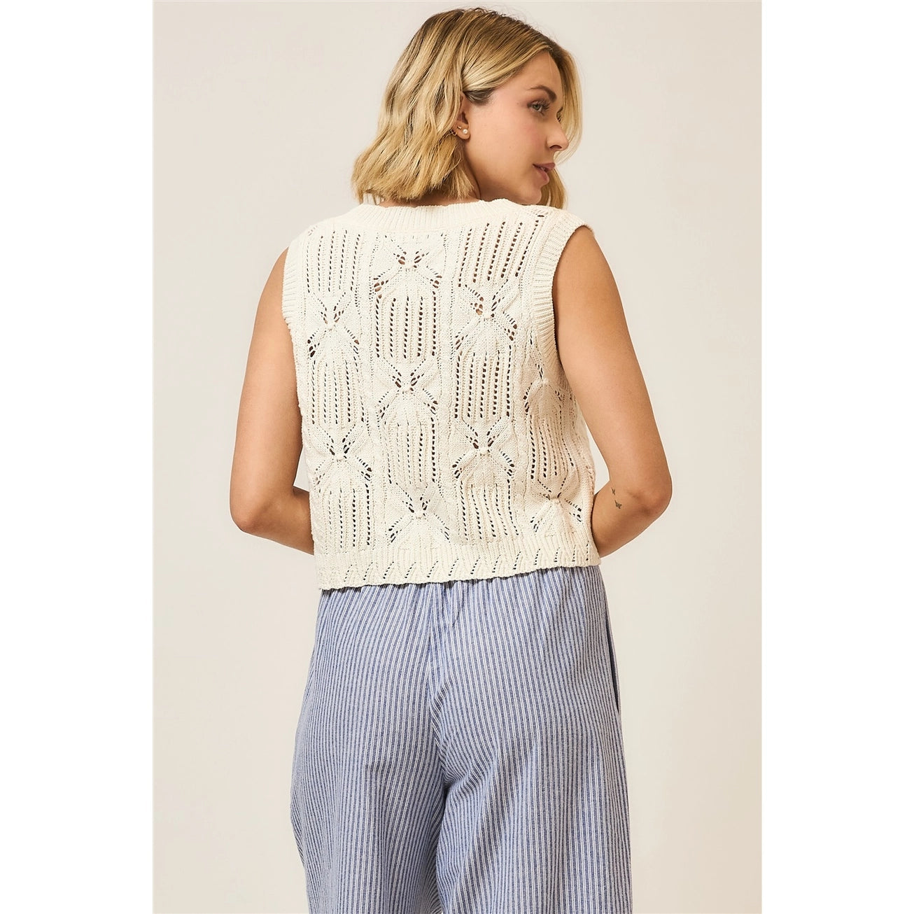 Cable Knit Sweater Curvy
