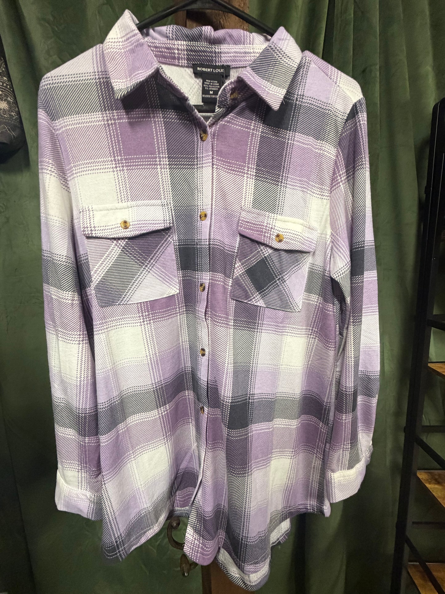Classic Flannel Lilac- Misses