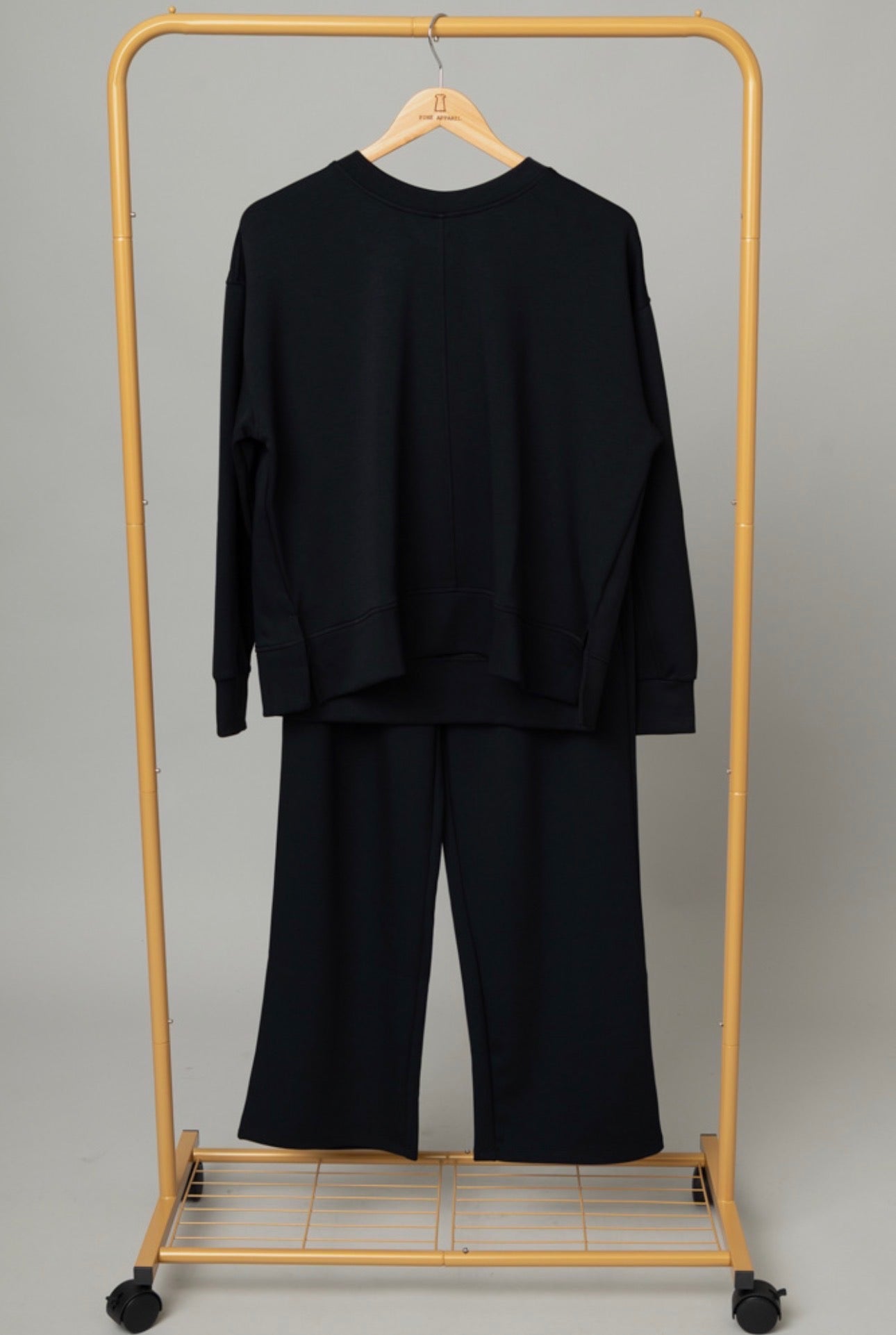 Silky Soft Drop Should Pullover & Pant Set