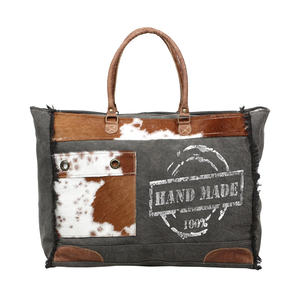 100% Handmade Print Weekender Bag- 1201 – Cozy and Chic Boutique