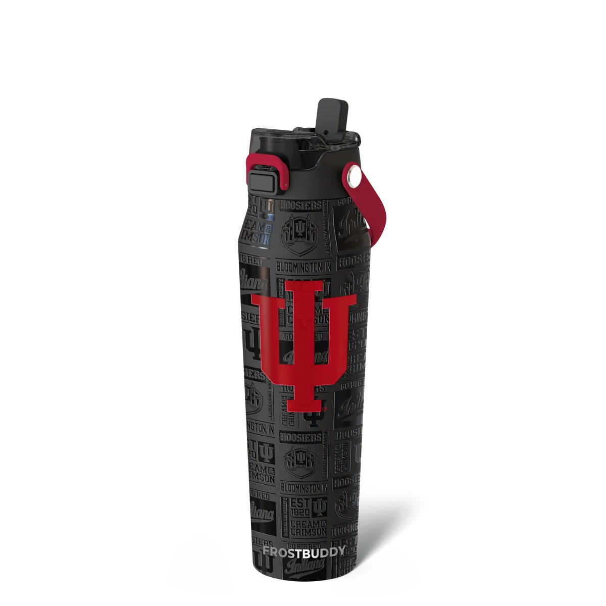 Bottle Buddy 32oz Indiana Hoosiers Legacy Black Out