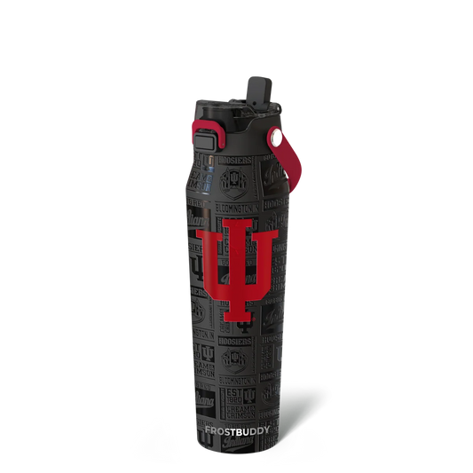 Bottle Buddy 32oz Indiana Hoosiers Legacy Black Out