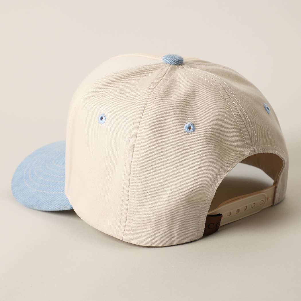 SORRY FOR WHAT MY FACE SAID Embroidery Two-Tone Trucker Hat