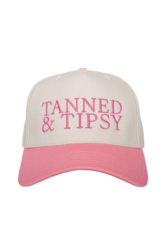 Tanned & Tipsy Wholesale Two-Tone Hat College Grad Gift