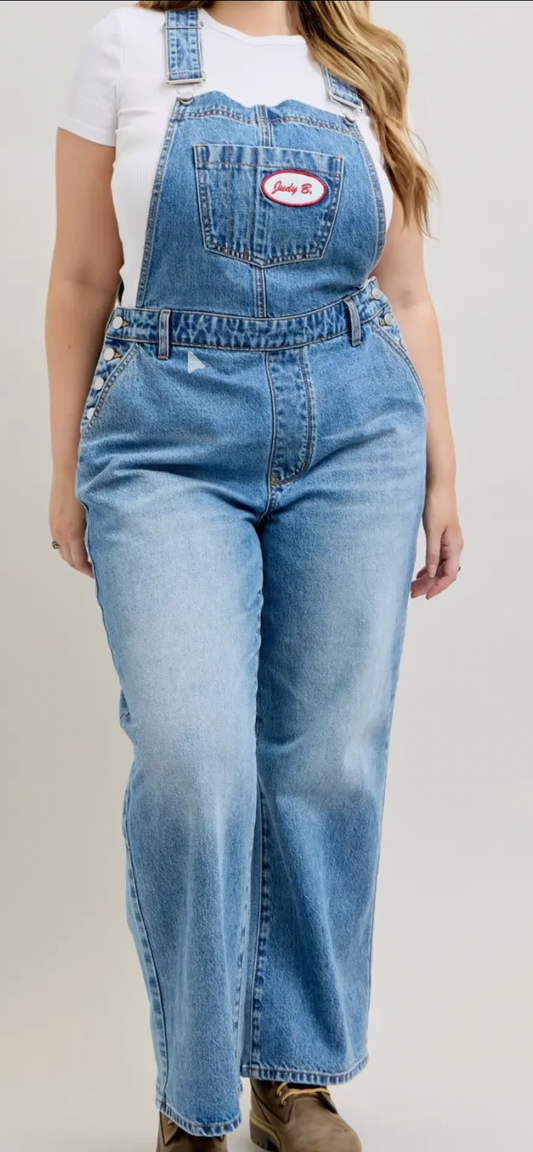 High Wasted Overall- Curvy