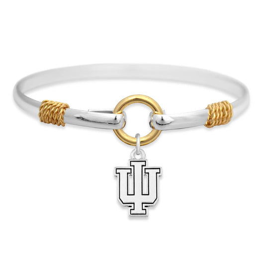 Indiana Hoosiers Isabel 2-Tone Bracelet