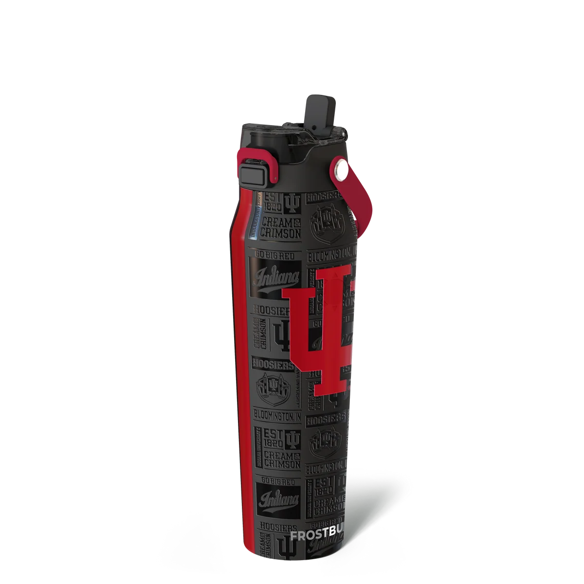Bottle Buddy 32oz Indiana Hoosiers Legacy Black Out