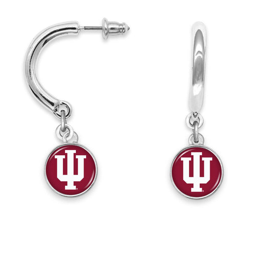 Indiana Hoosiers Tilly Curved Earrings