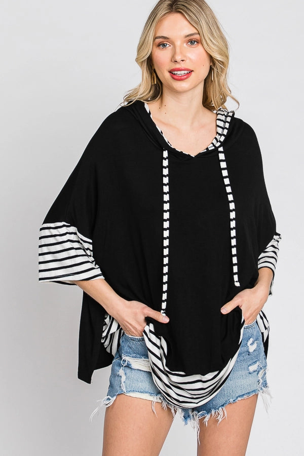 Double Layer Hoodie Curvy