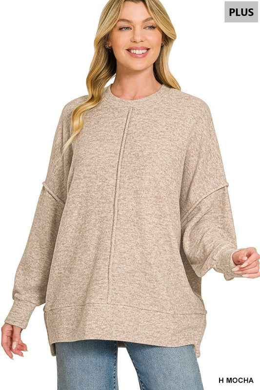 Hacci Oversized Sweater Curvy
