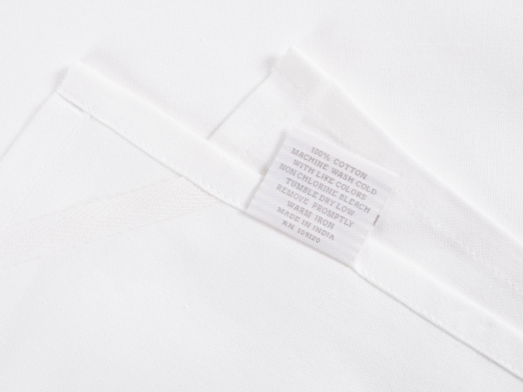 KAF Home Plain Weave White Kitchen Towels - Set of 10