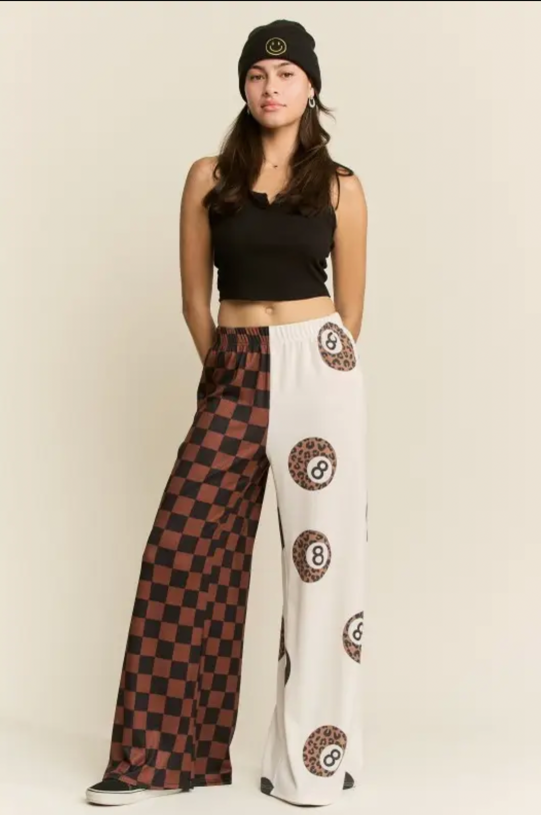 Split Decision Eight Ball Pants- Curvy
