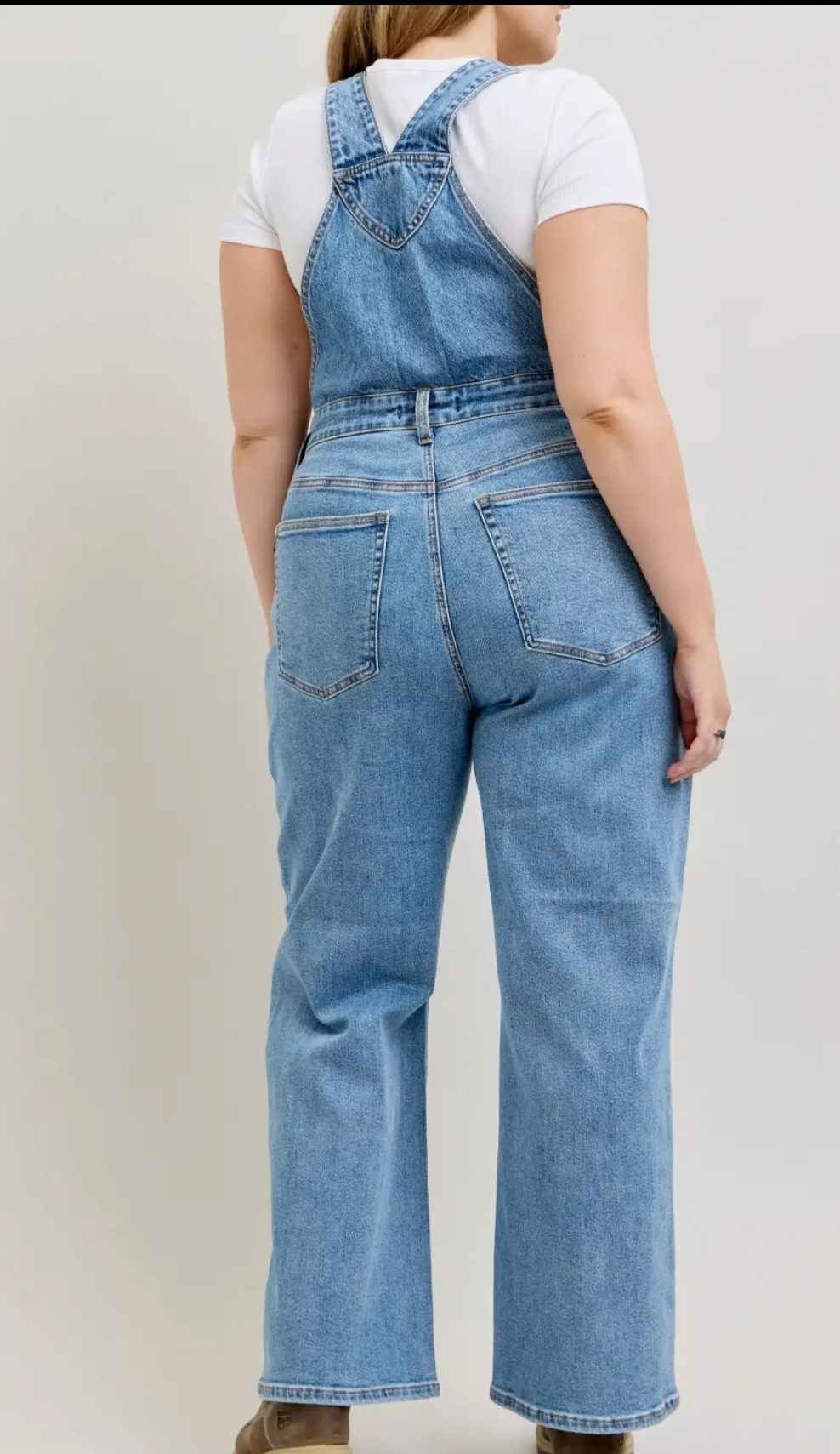 High Wasted Overall- Curvy