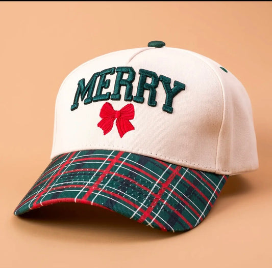 Merry Baseball Hat