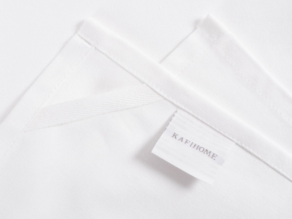 KAF Home Plain Weave White Kitchen Towels - Set of 10