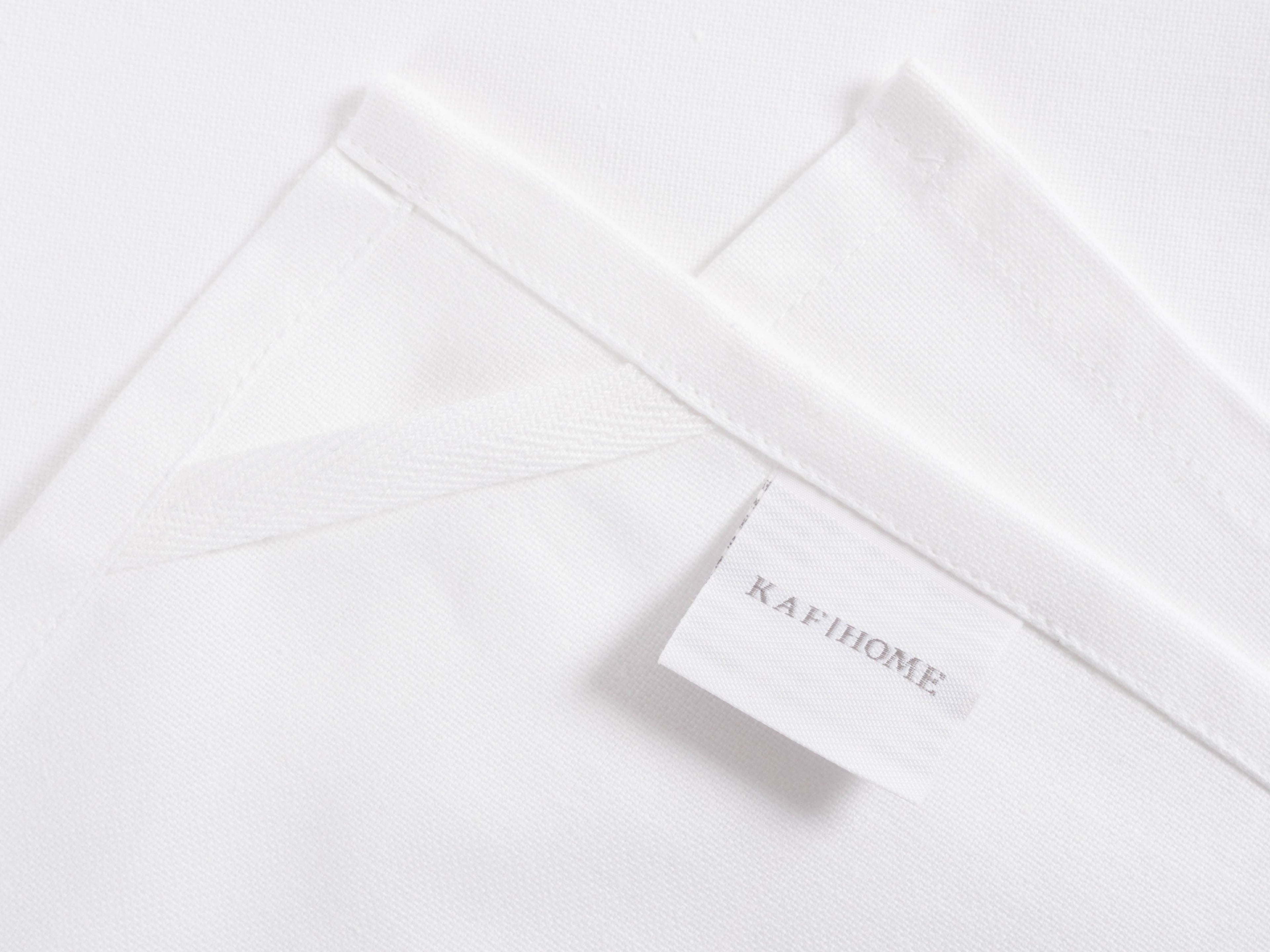 KAF Home Plain Weave White Kitchen Towels - Set of 10