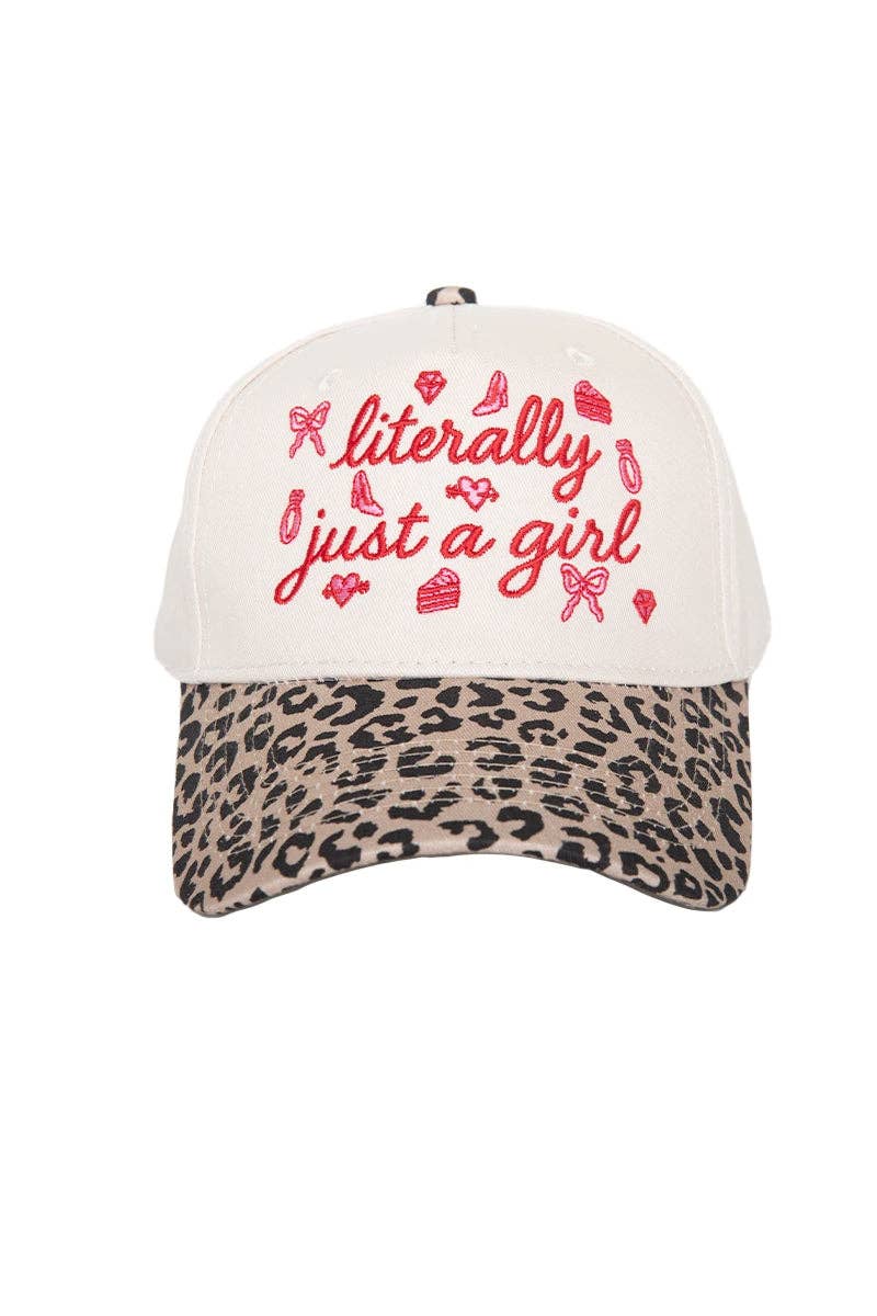Literally Just A Girl Doodles Trucker Hats Vintage GradGifts