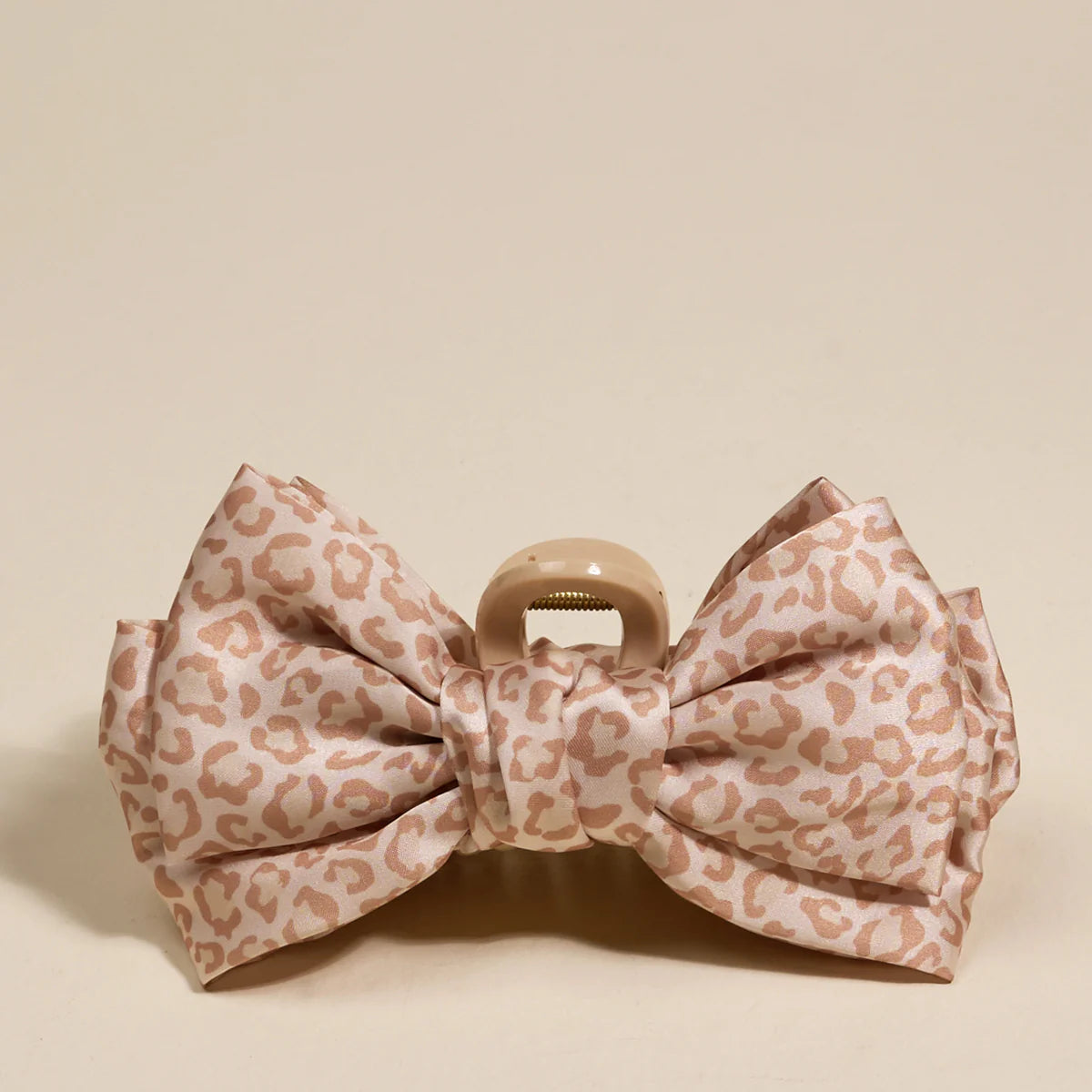 Mini Satin Bow Claw Clip