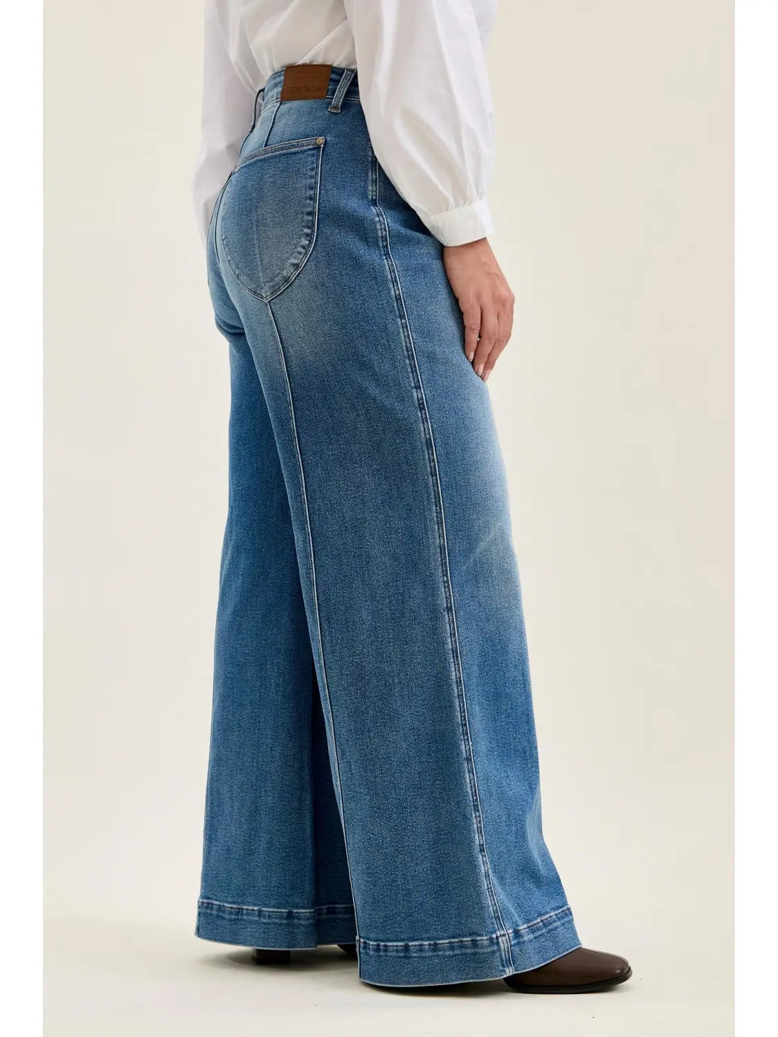 High Waist Multi Inseam Jeans Curvy