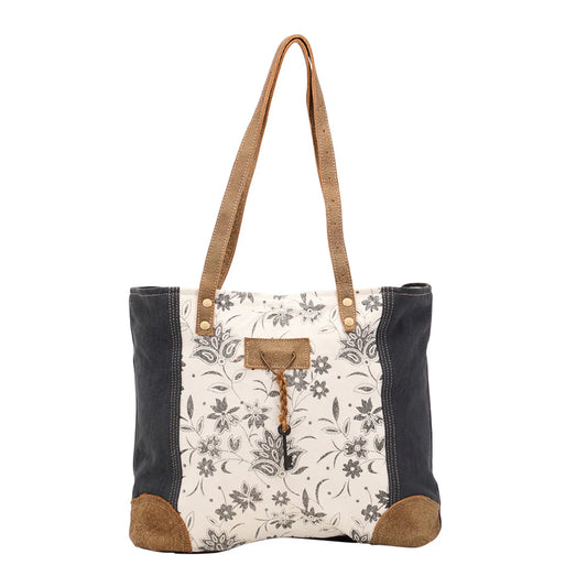 Abstract Key Tote Bag- 1456