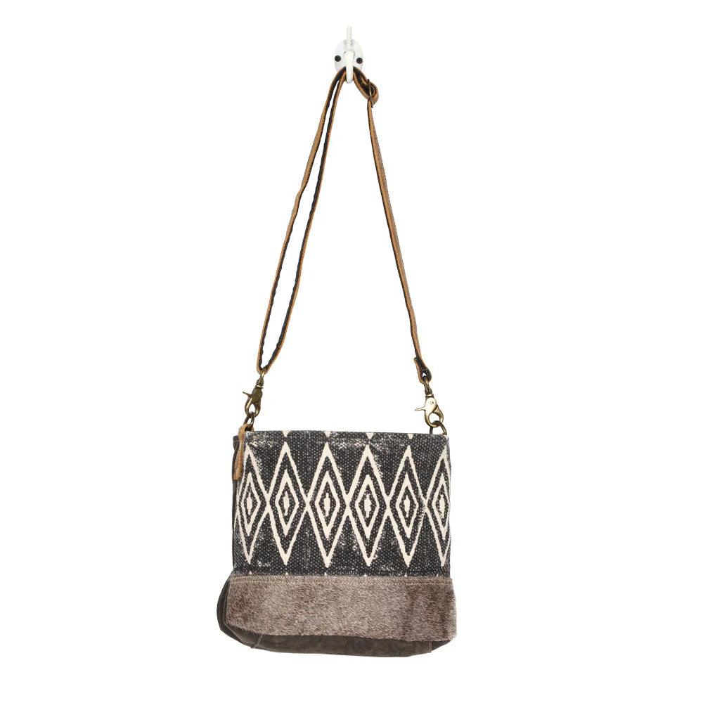 Azure Printed Shoulder Bag- 1266