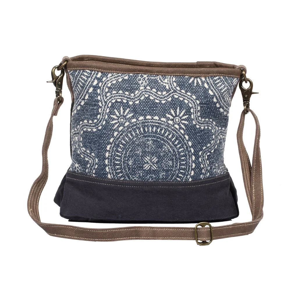 Navy Kilim Shoulder Bag-1320