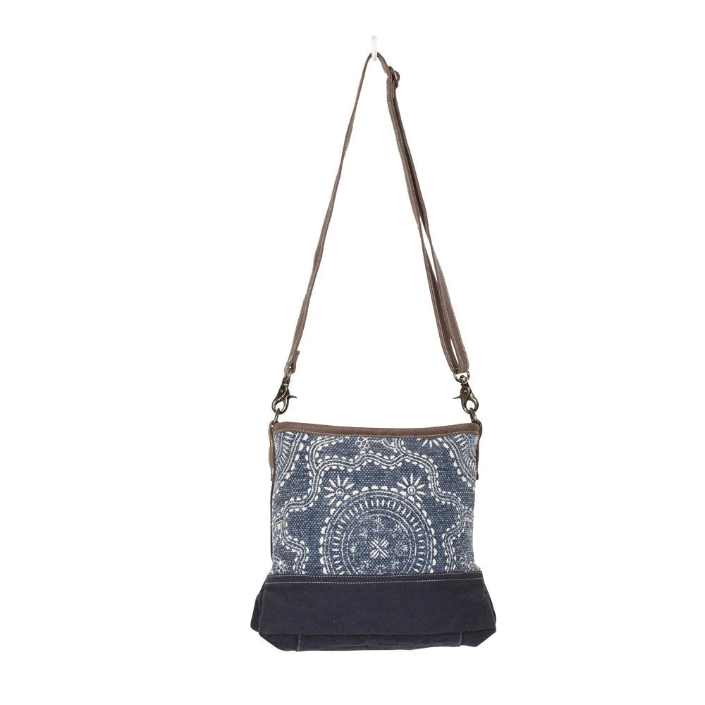 Navy Kilim Shoulder Bag-1320