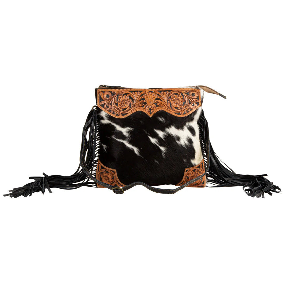 Tumbleweed Trail Fringed Hand Bag- 7869