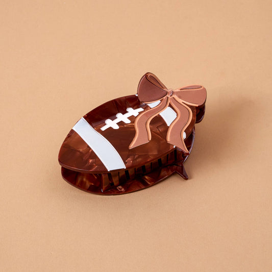 Fab Football Hair Clip