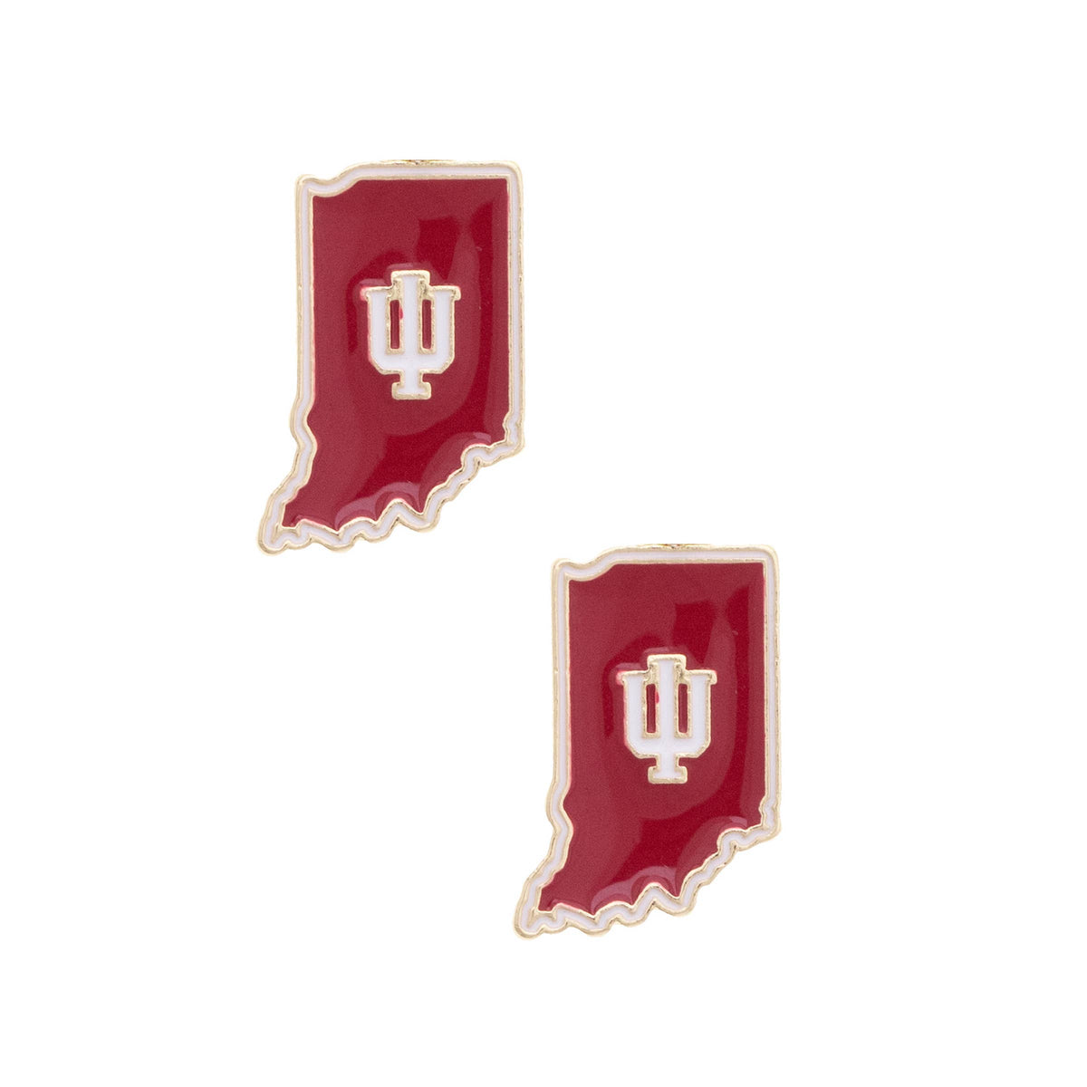 Indiana Hoosiers Stud Earrings