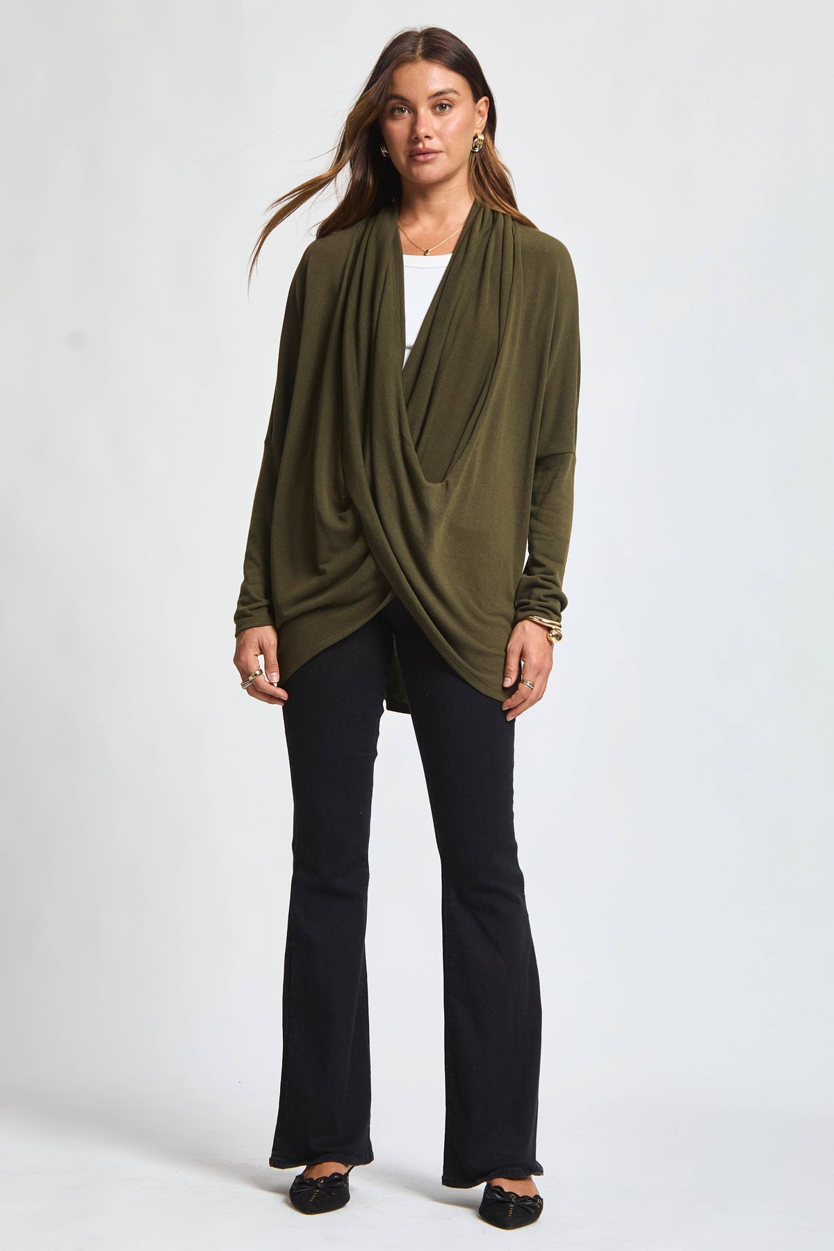 Wrapped Chic Soft Drape Hacci Wrap – Cozy and Chic Boutique
