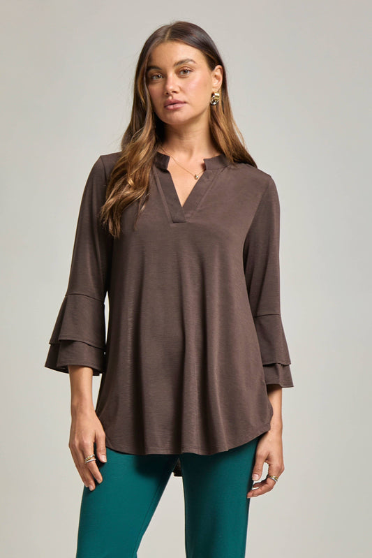 Solid Color Belled Lizzy Top